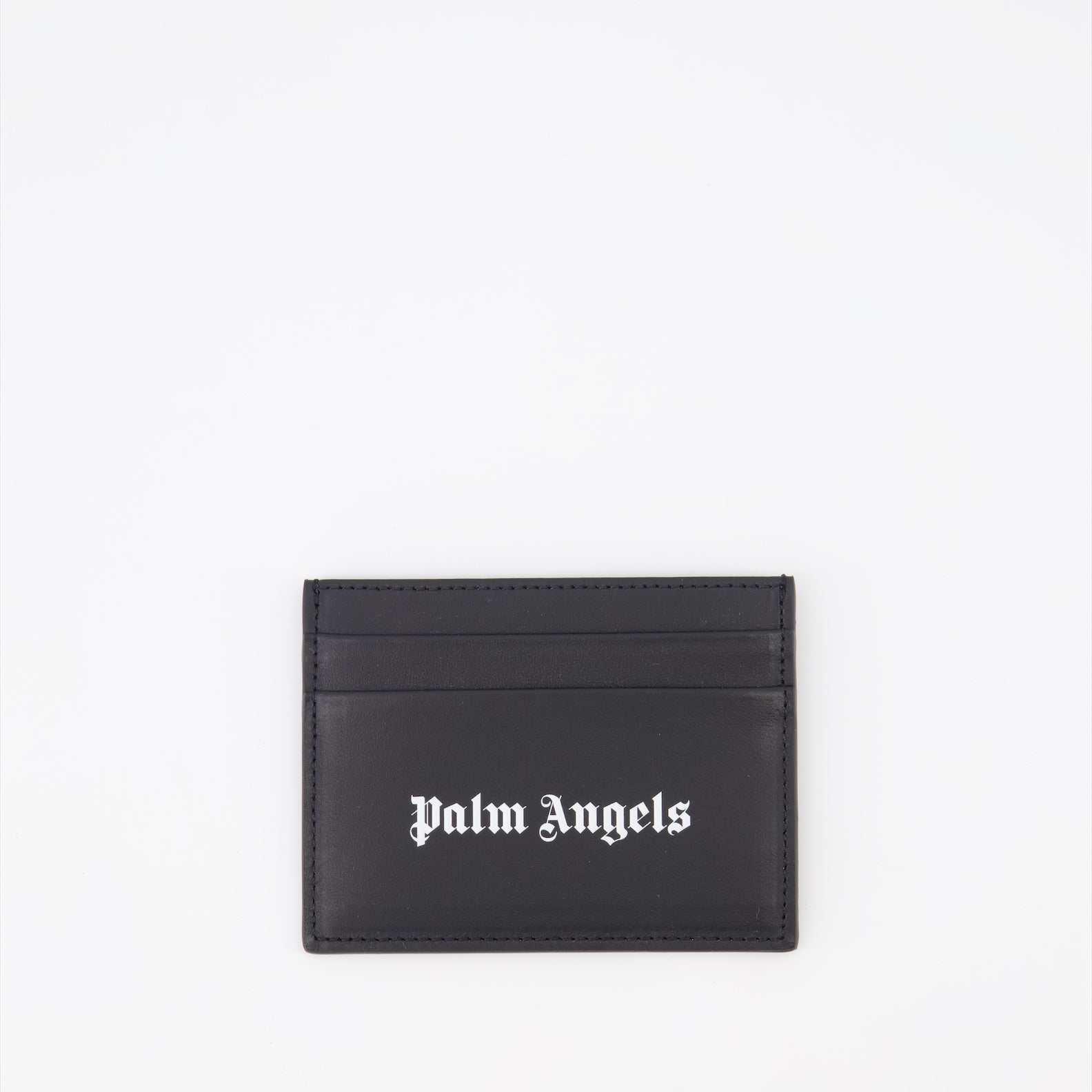 Petite maroquinerie Porte-cartes à logo Palm Angels Noir Homme