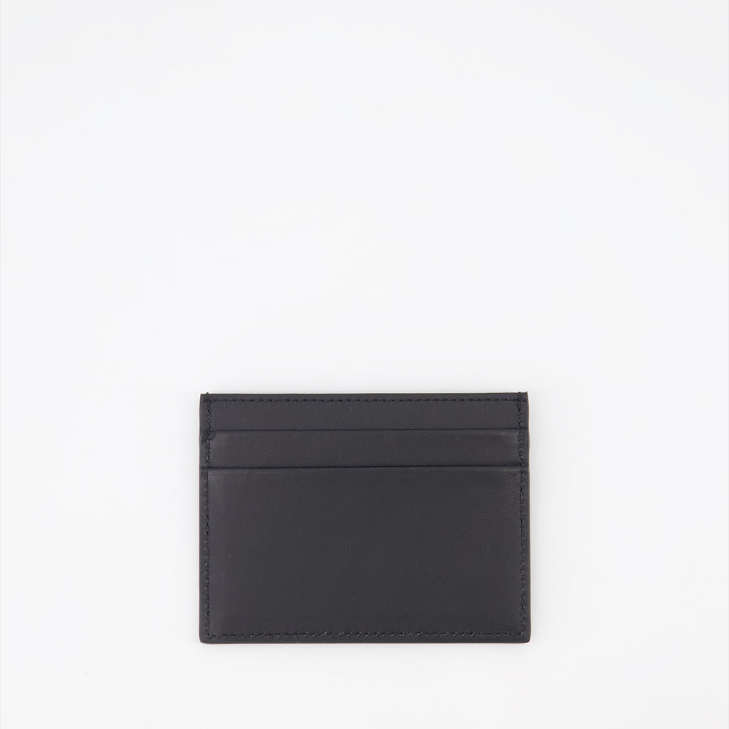 Petite maroquinerie Porte-cartes à logo Palm Angels Noir Homme