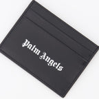Petite maroquinerie Porte-cartes à logo Palm Angels Noir Homme