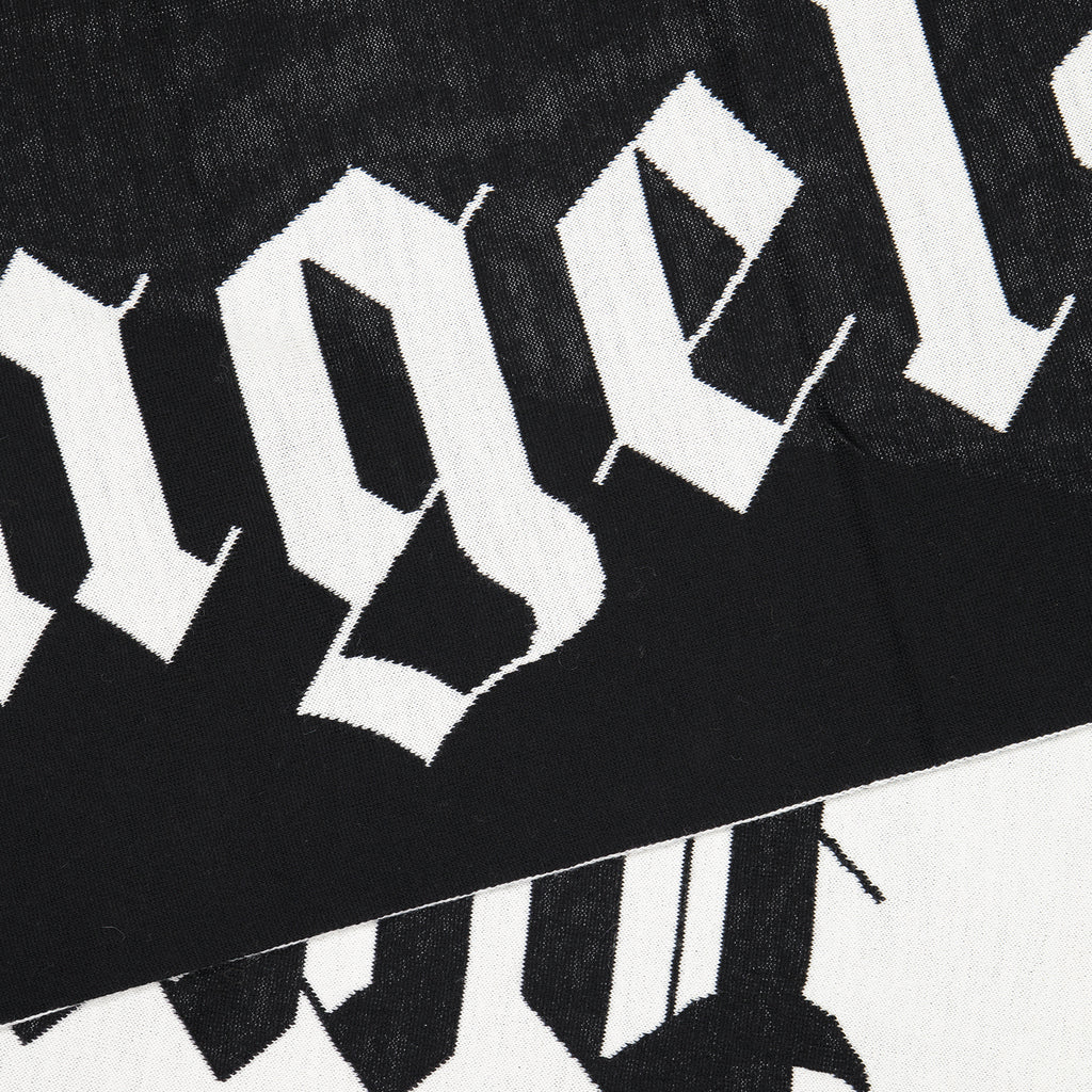 Écharpes, foulards et gants Écharpe à logo Palm Angels Noir Femme