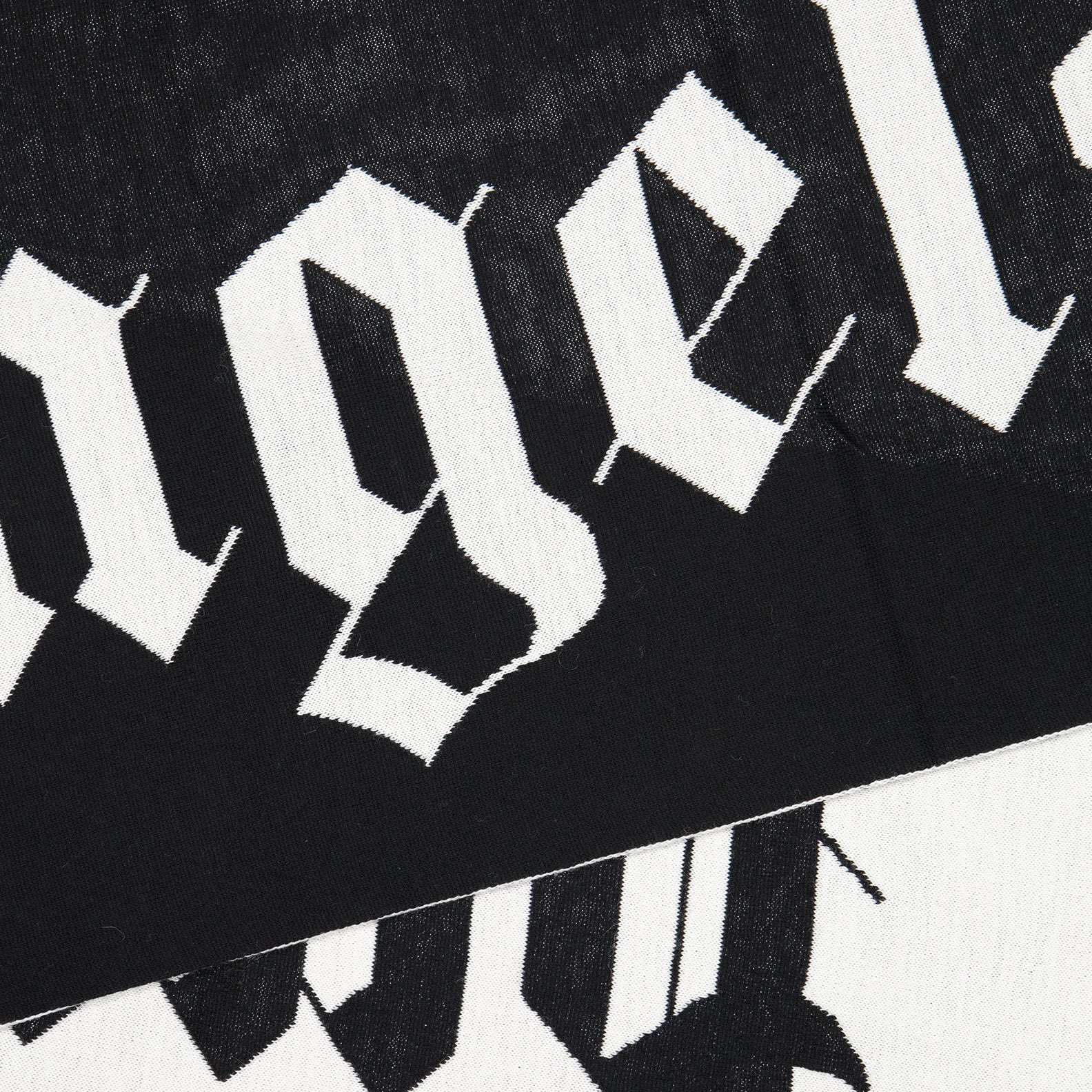 Écharpes, foulards et gants Écharpe à logo Palm Angels Noir Femme