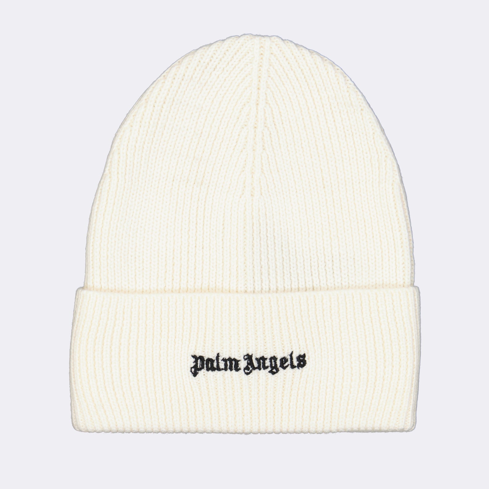 Hats, caps and beanies Logo beanie Palm Angels White Man