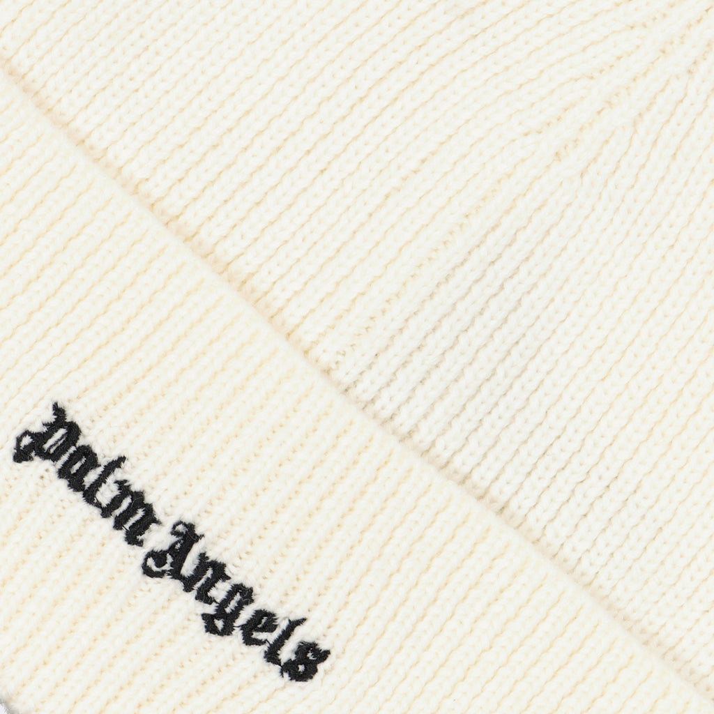 Hats, caps and beanies Logo beanie Palm Angels White Man