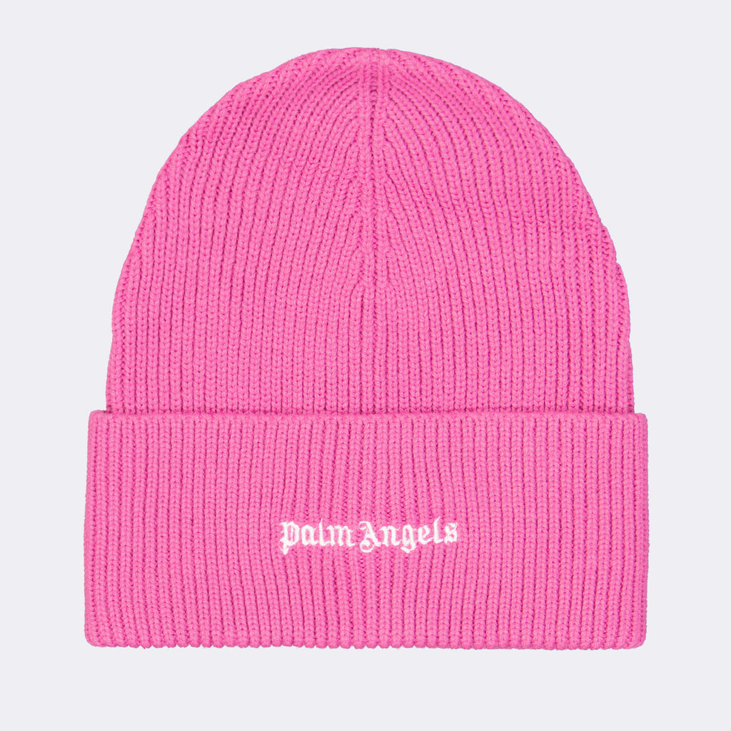 Hats, caps and beanies Logo beanie Palm Angels Pink Women