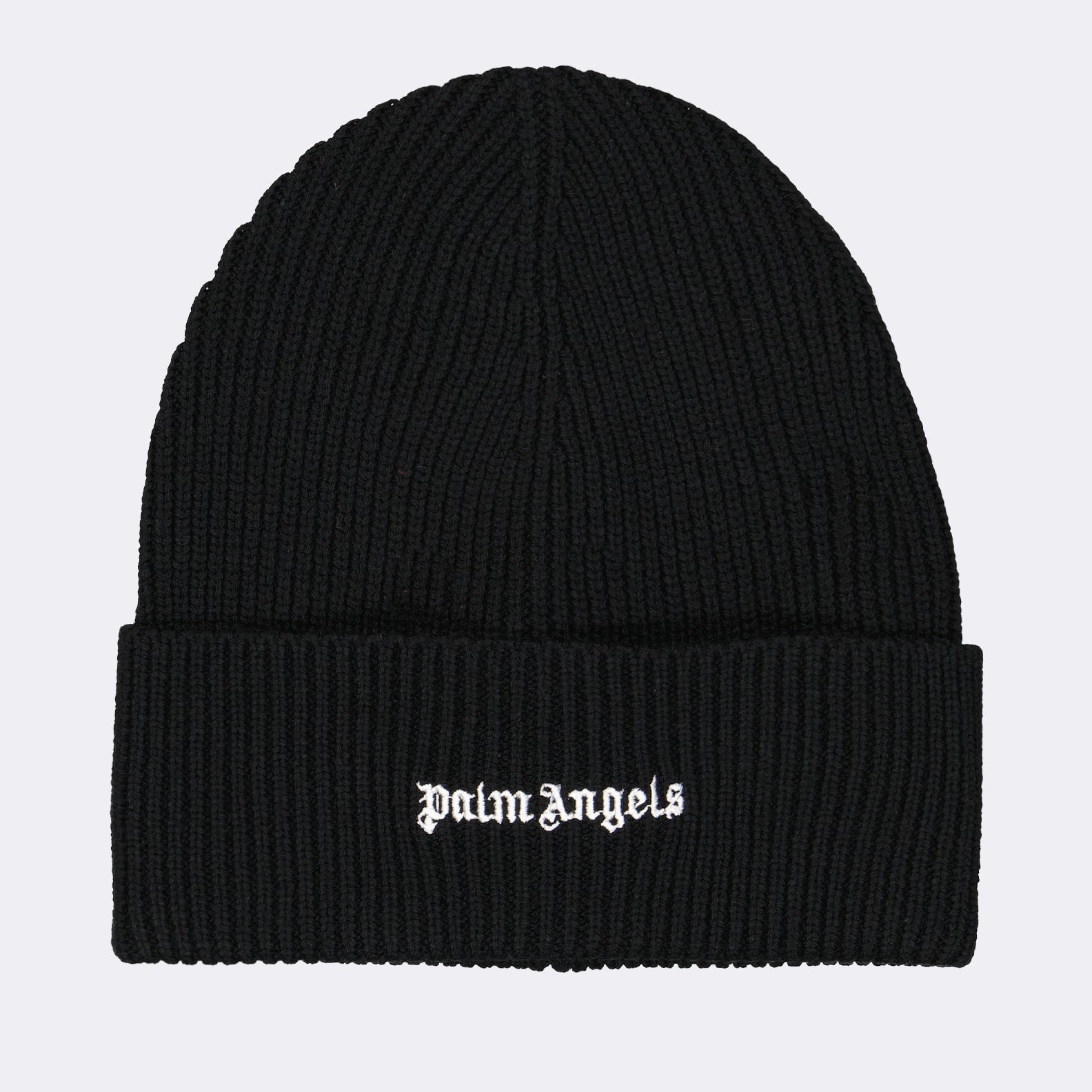 Hats, caps and beanies Logo beanie Palm Angels Black Man
