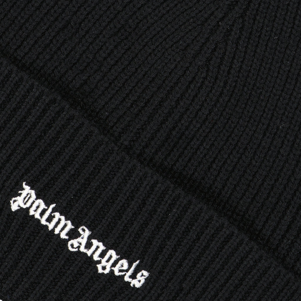 Hats, caps and beanies Logo beanie Palm Angels Black Man