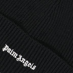 Hats, caps and beanies Logo beanie Palm Angels Black Man