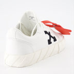 Tênis Baskets Vulcanized Off-White Branco Femme