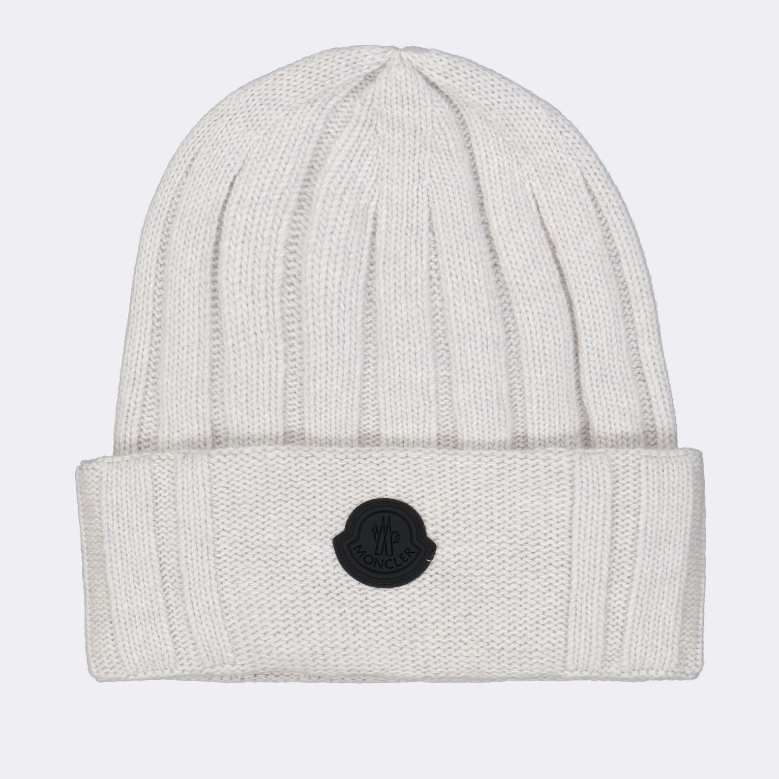 Hats, caps and beanies Logo beanie Moncler White Man