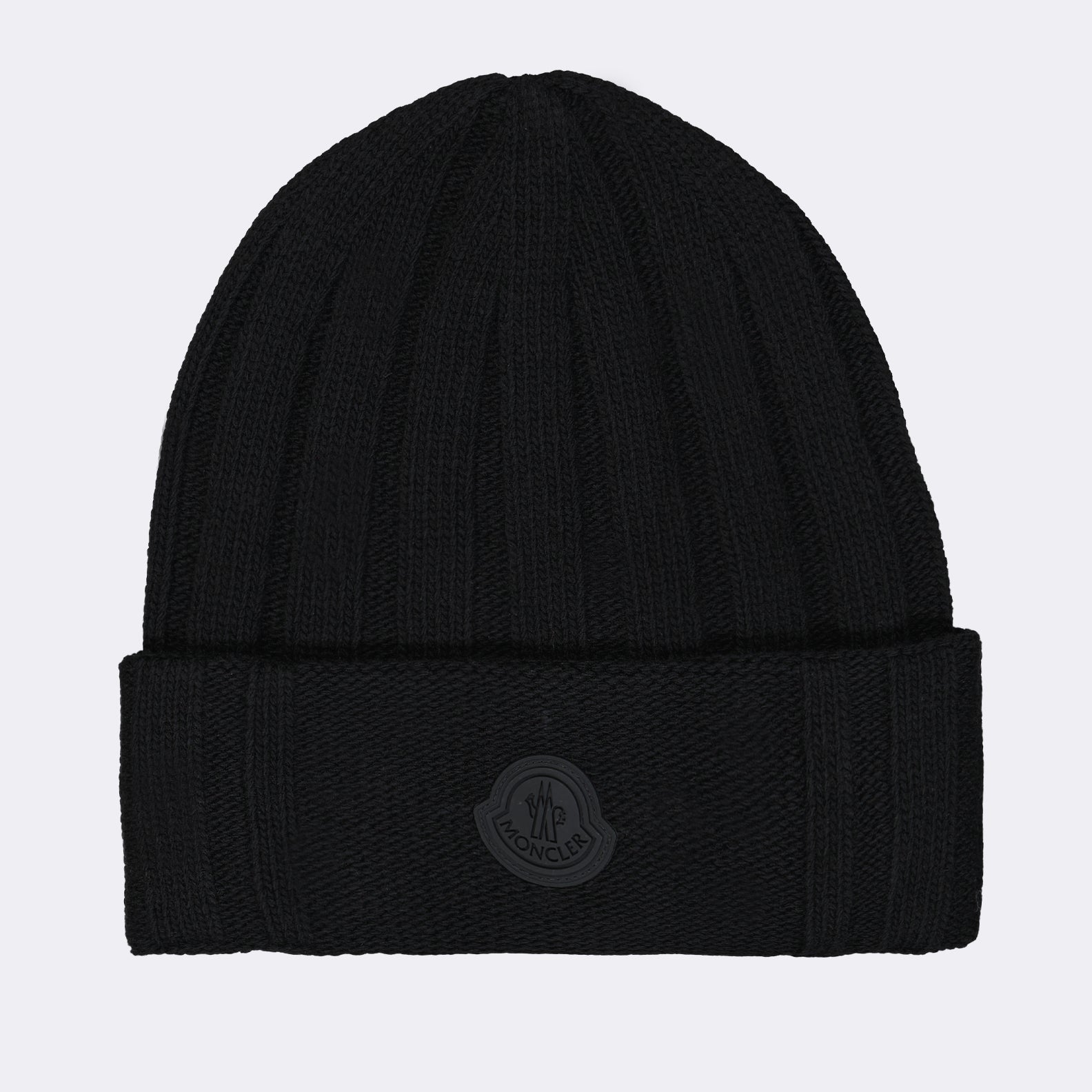 Hats, caps and beanies Logo beanie Moncler Black Man