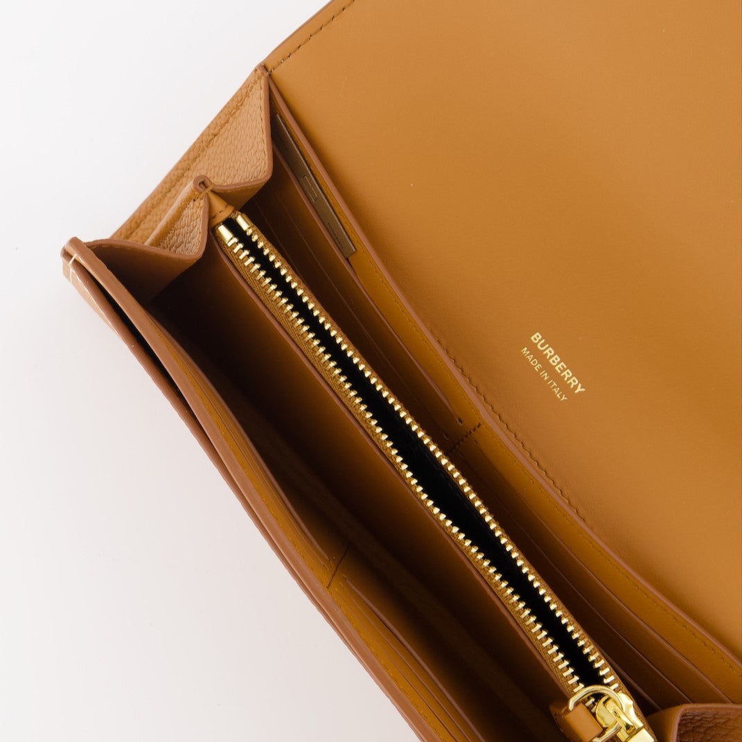 Small leather goods TB Wallet Burberry Brown Women