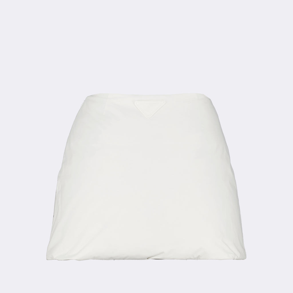 Jupes Jupe matelassée Prada Blanc Femme