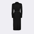 Vestidos Vestido Woven Stretch Prada Preto Femme