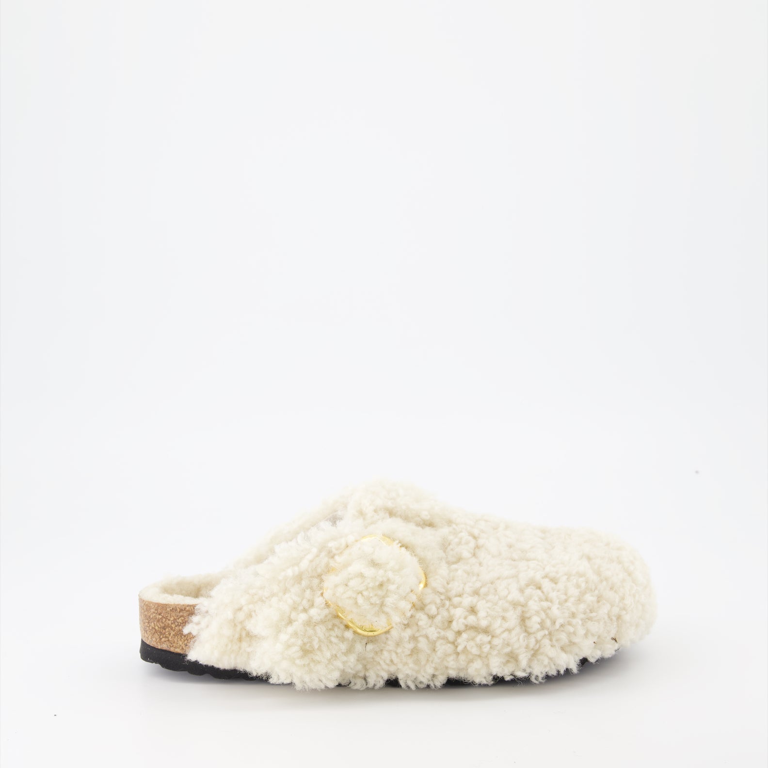 Offene schuhe Boston Mules Birkenstock Beige Femme