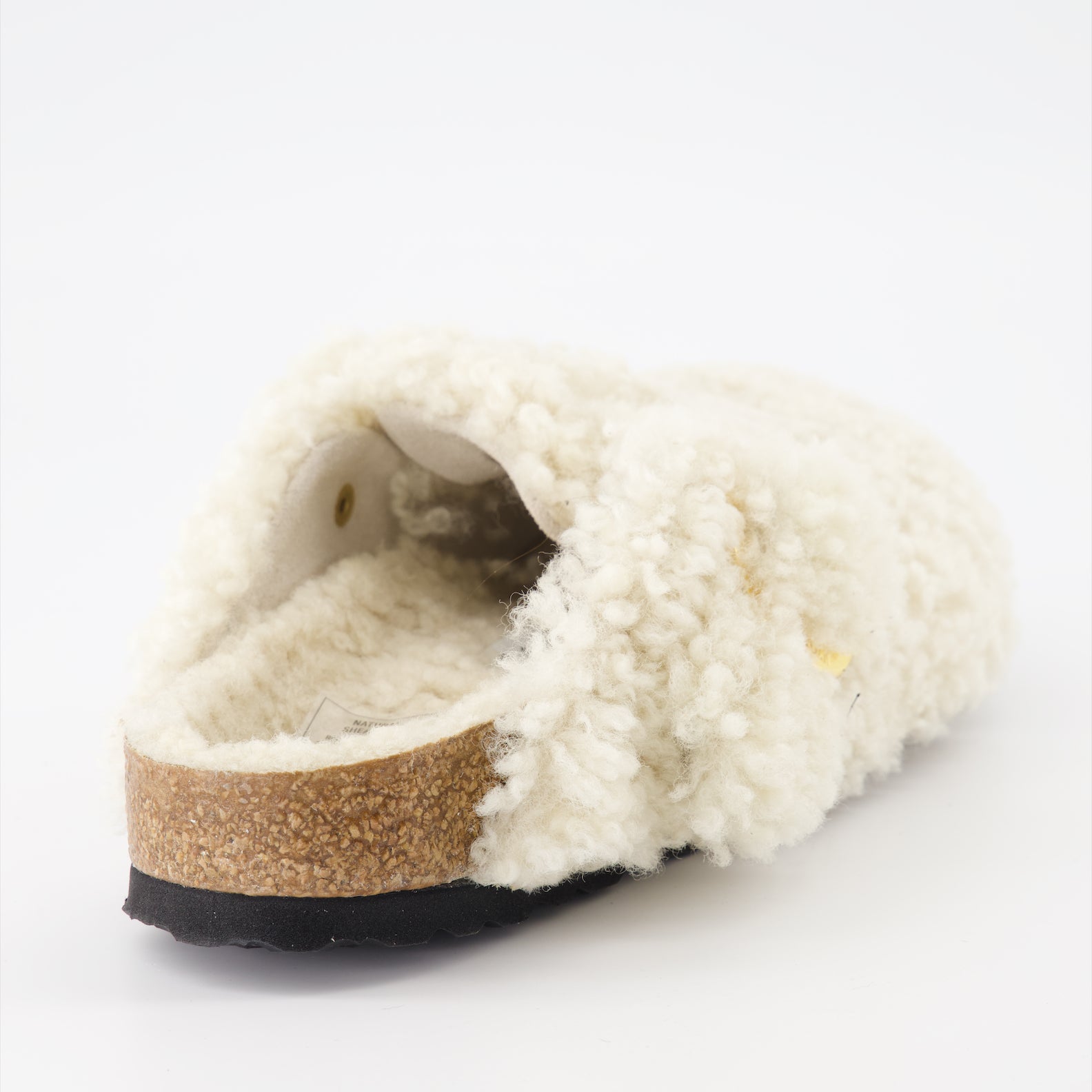 Offene schuhe Boston Mules Birkenstock Beige Femme