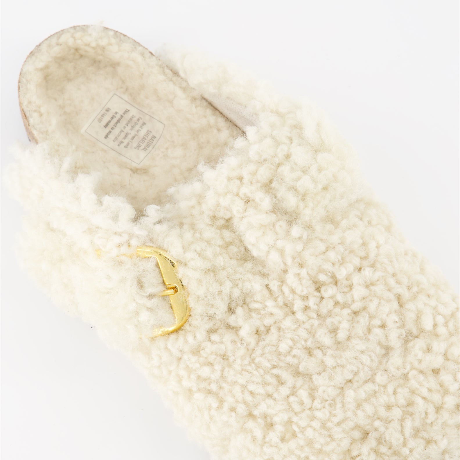 Offene schuhe Boston Mules Birkenstock Beige Femme