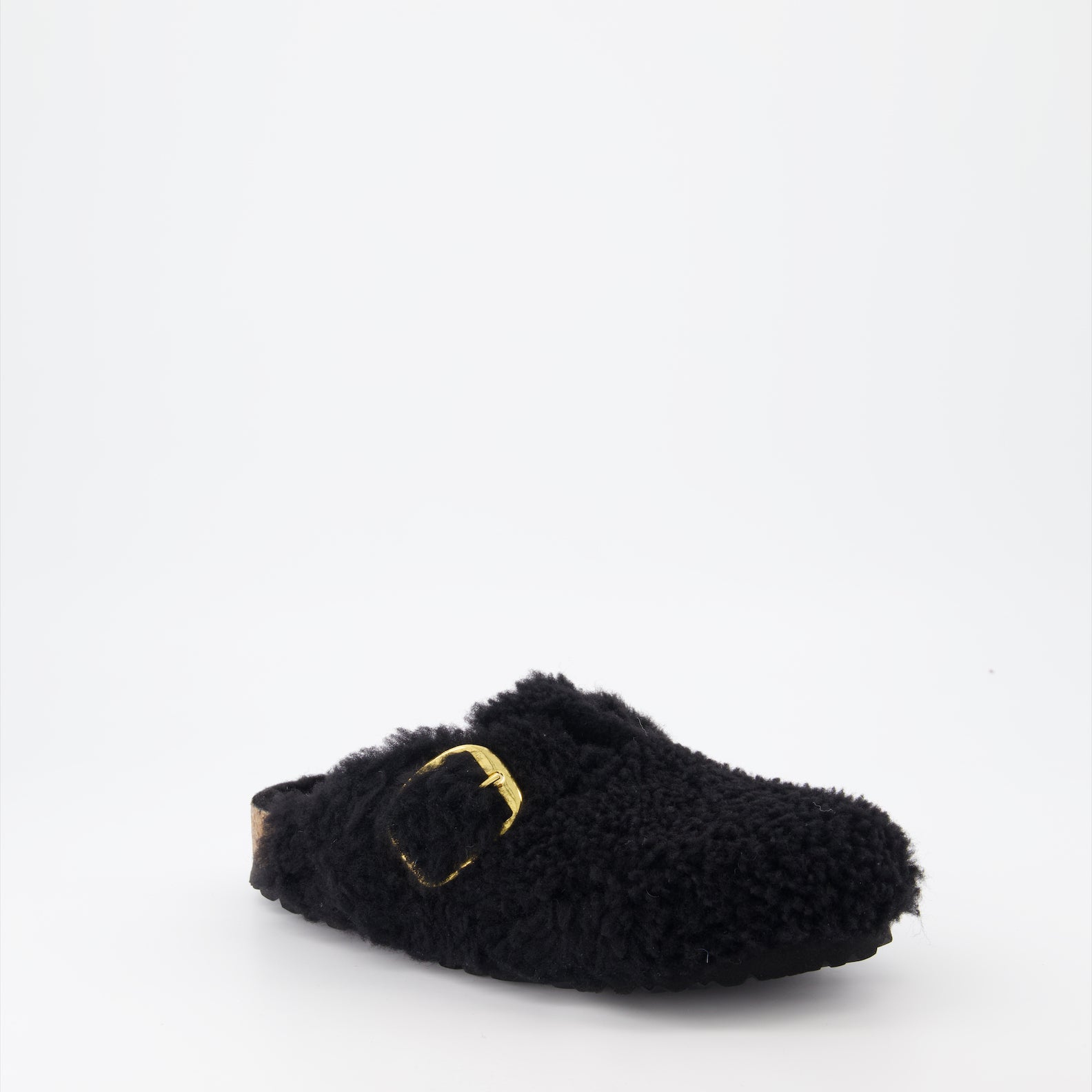 Chaussures ouvertes Mules Boston Birkenstock Noir Femme