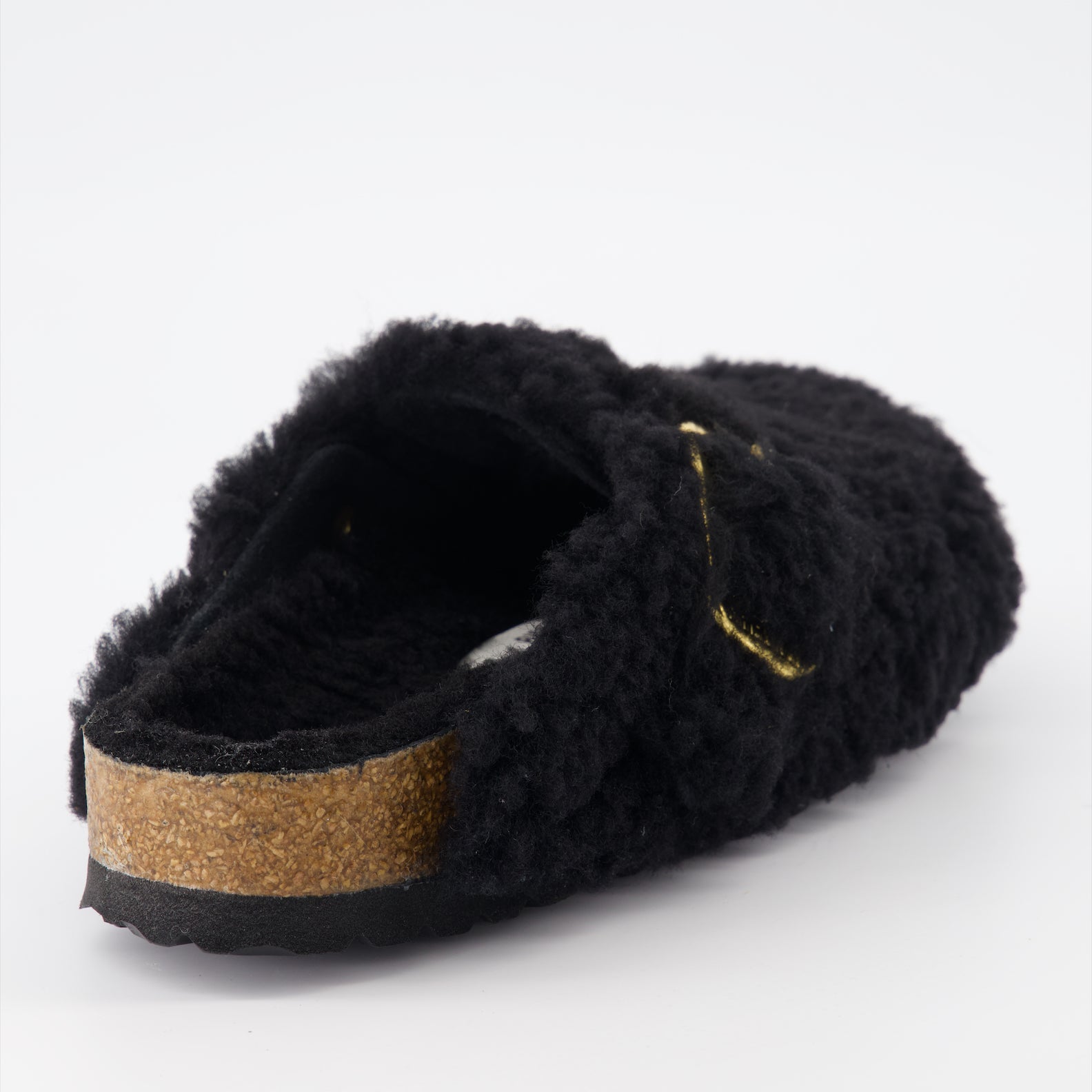 Chaussures ouvertes Mules Boston Birkenstock Noir Femme