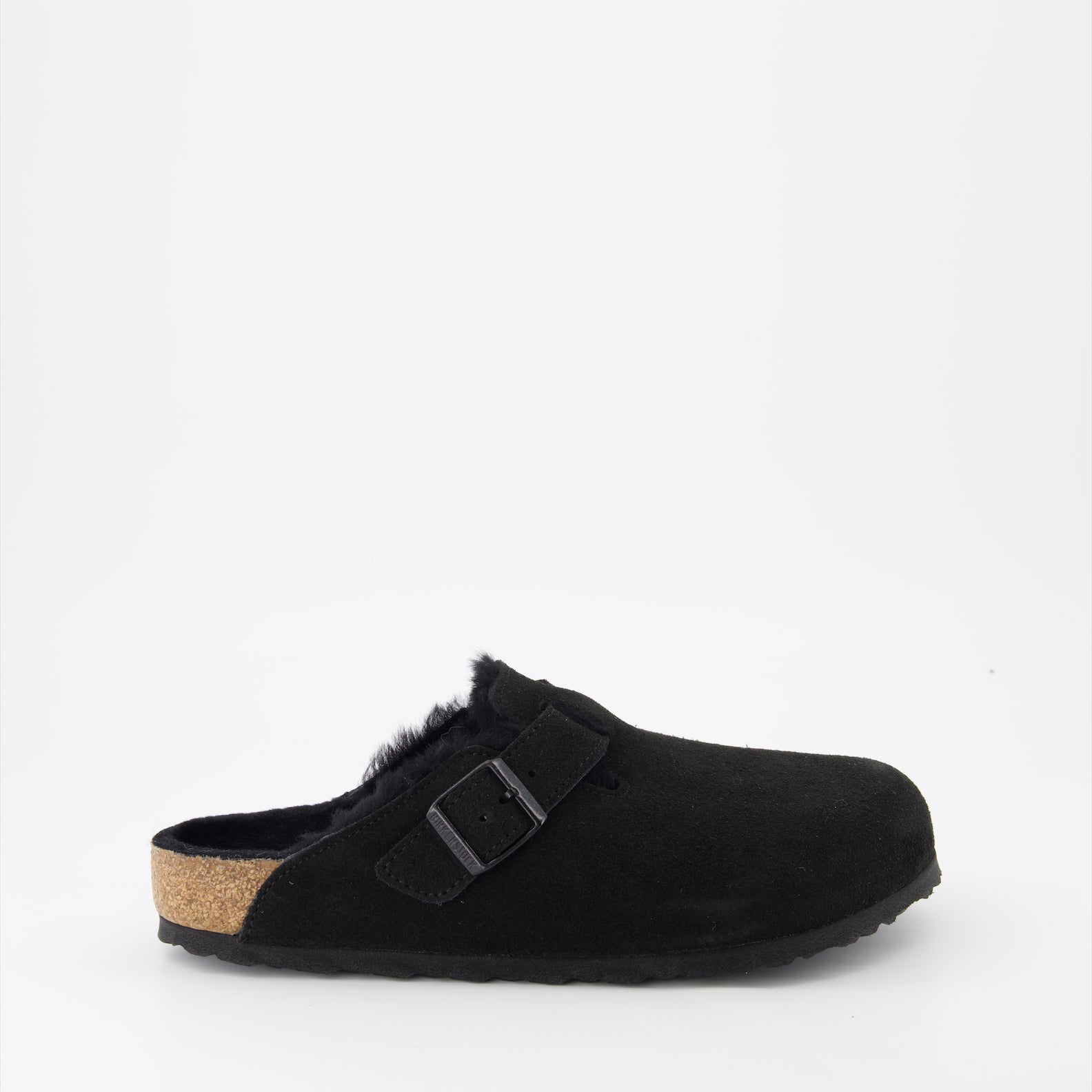 Chaussures ouvertes Mules Boston Birkenstock Noir Homme