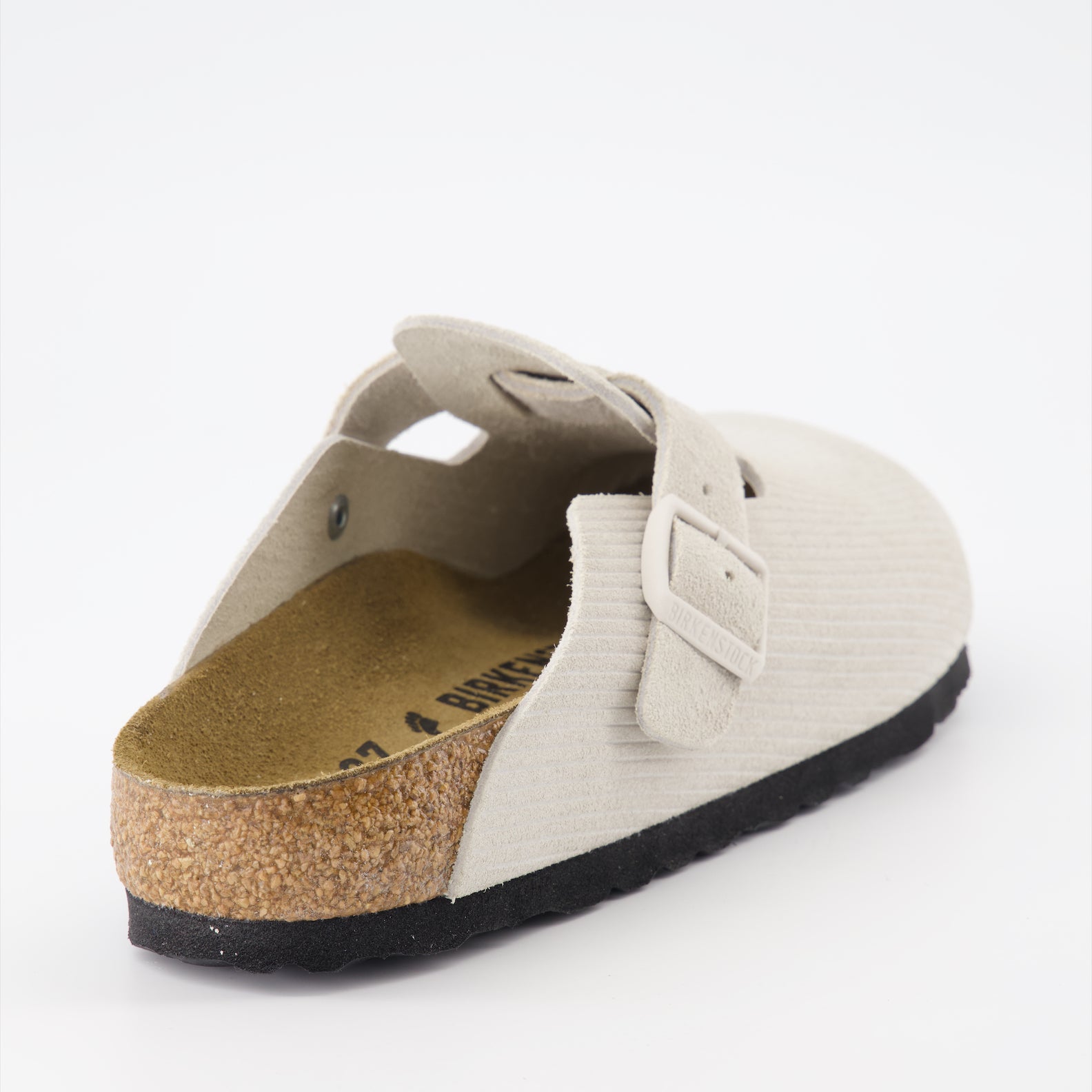 Chaussures ouvertes Mules Boston Birkenstock Beige Femme