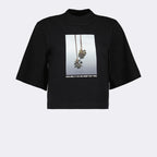 T-shirts T-shirt Mirage Boxy Palm Angels Noir Femme