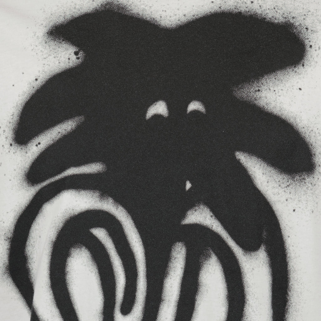 T-shirt T-shirt Spray Jimmy Palm Angels Bianco Homme
