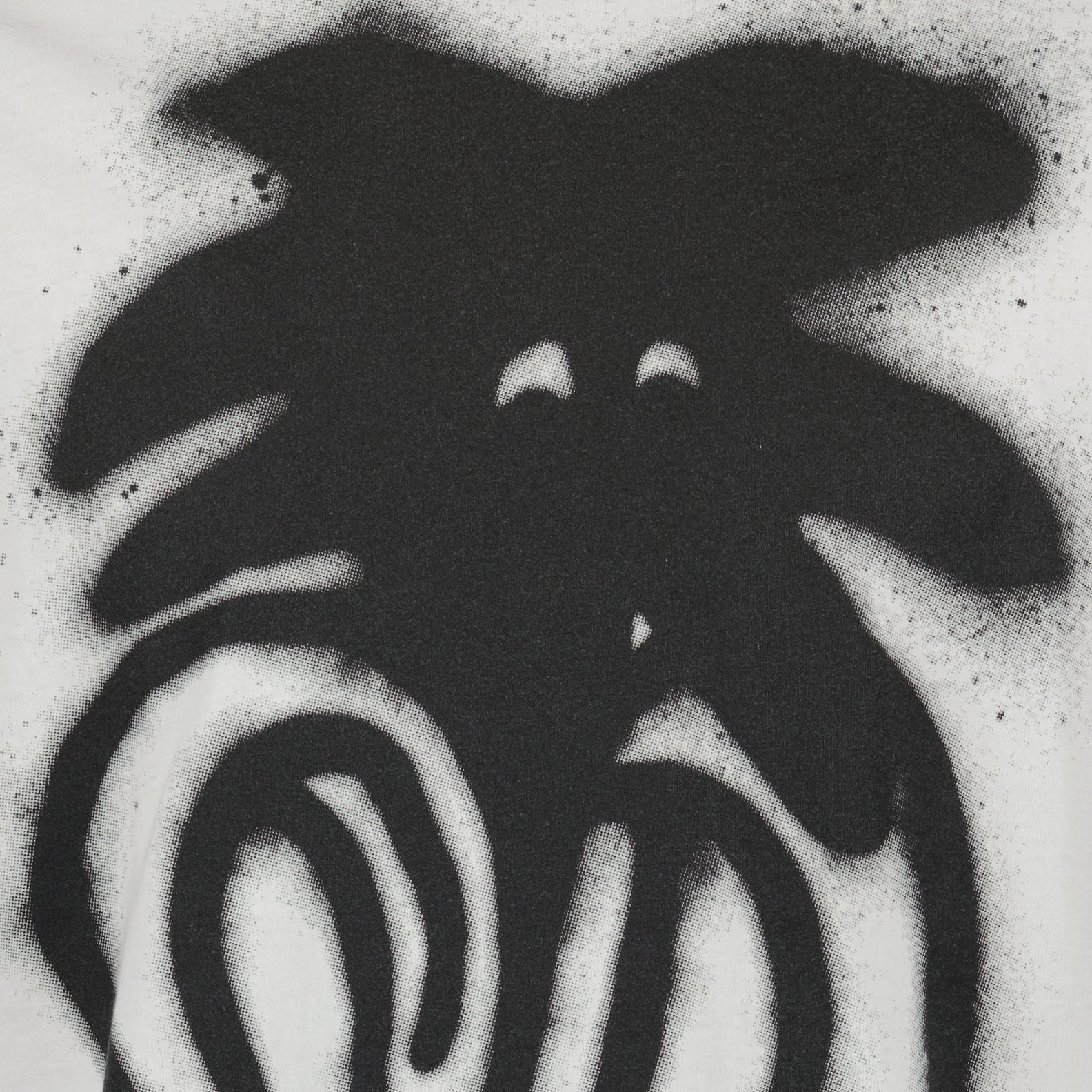 T-shirt T-shirt Spray Jimmy Palm Angels Bianco Homme