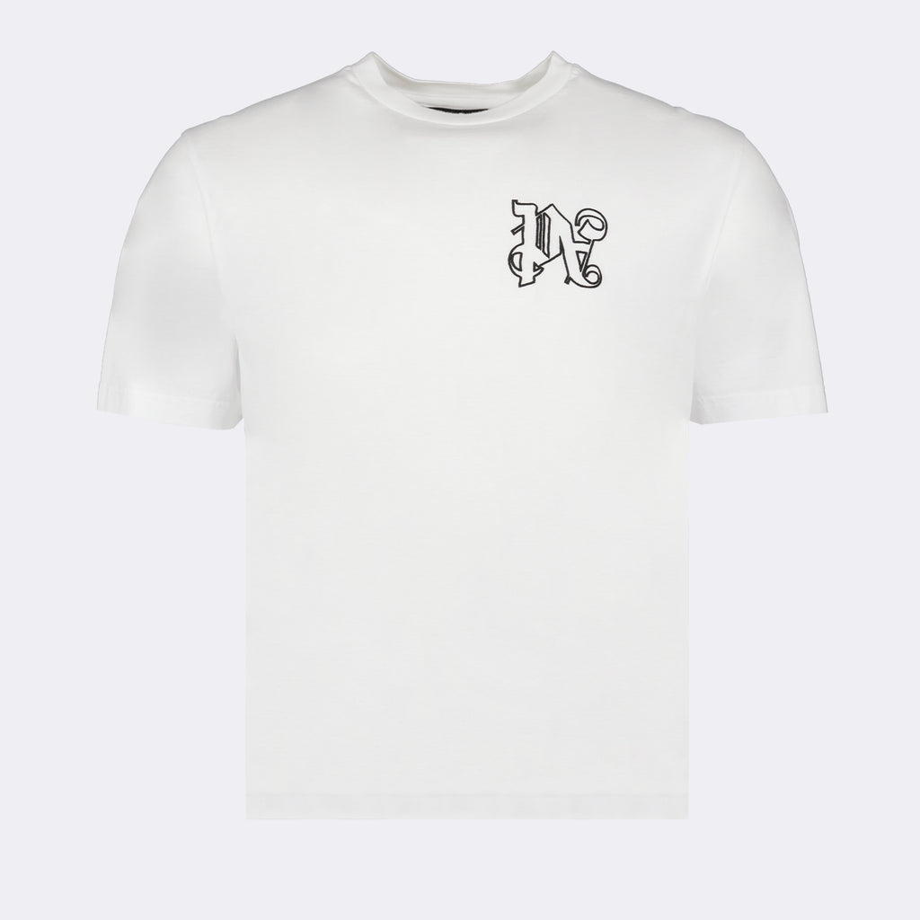 티셔츠 T-shirt Palm Angel monogram Palm Angels 하얀색 Homme