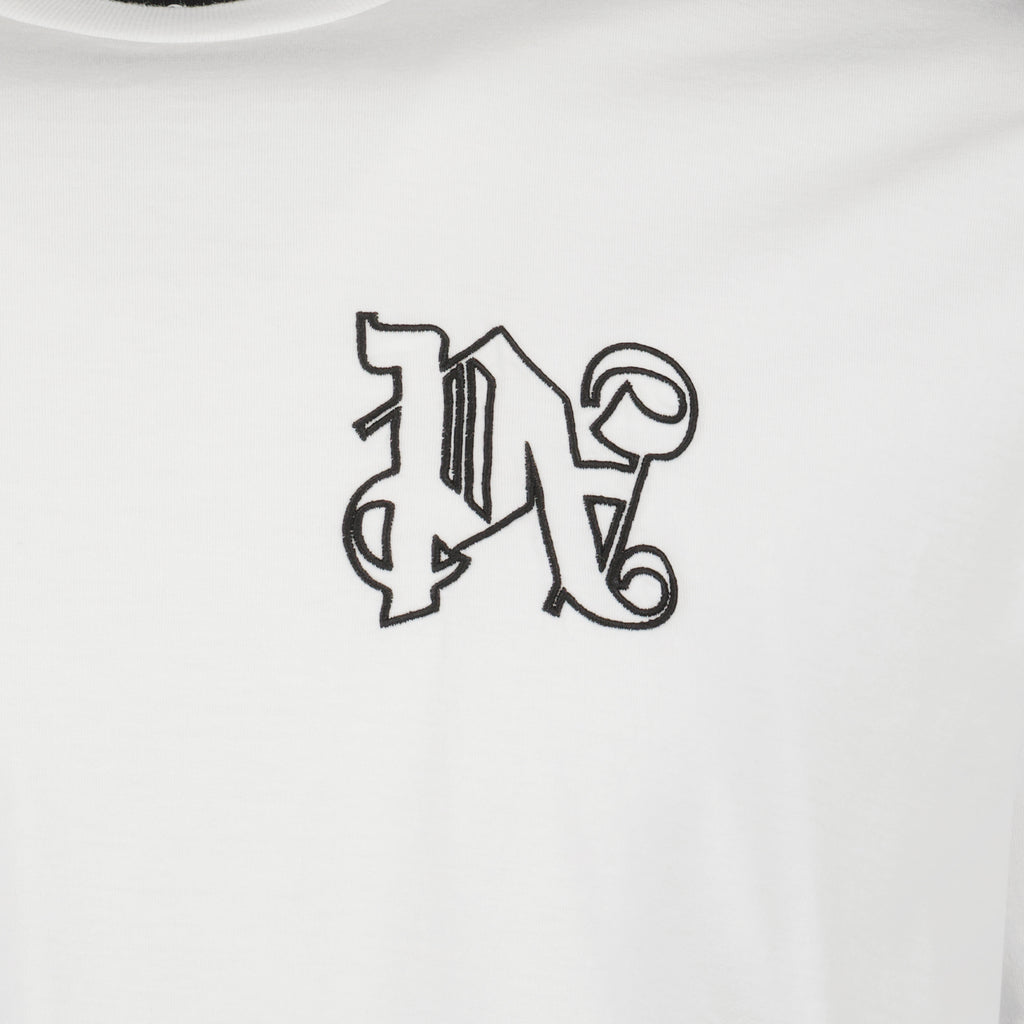 티셔츠 T-shirt Palm Angel monogram Palm Angels 하얀색 Homme