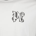 티셔츠 T-shirt Palm Angel monogram Palm Angels 하얀색 Homme