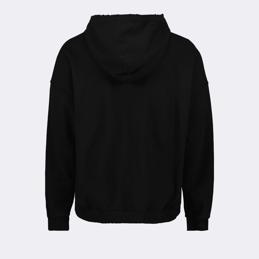 Felpe Felpa con Cappuccio PA Monogram Palm Angels Nero Homme