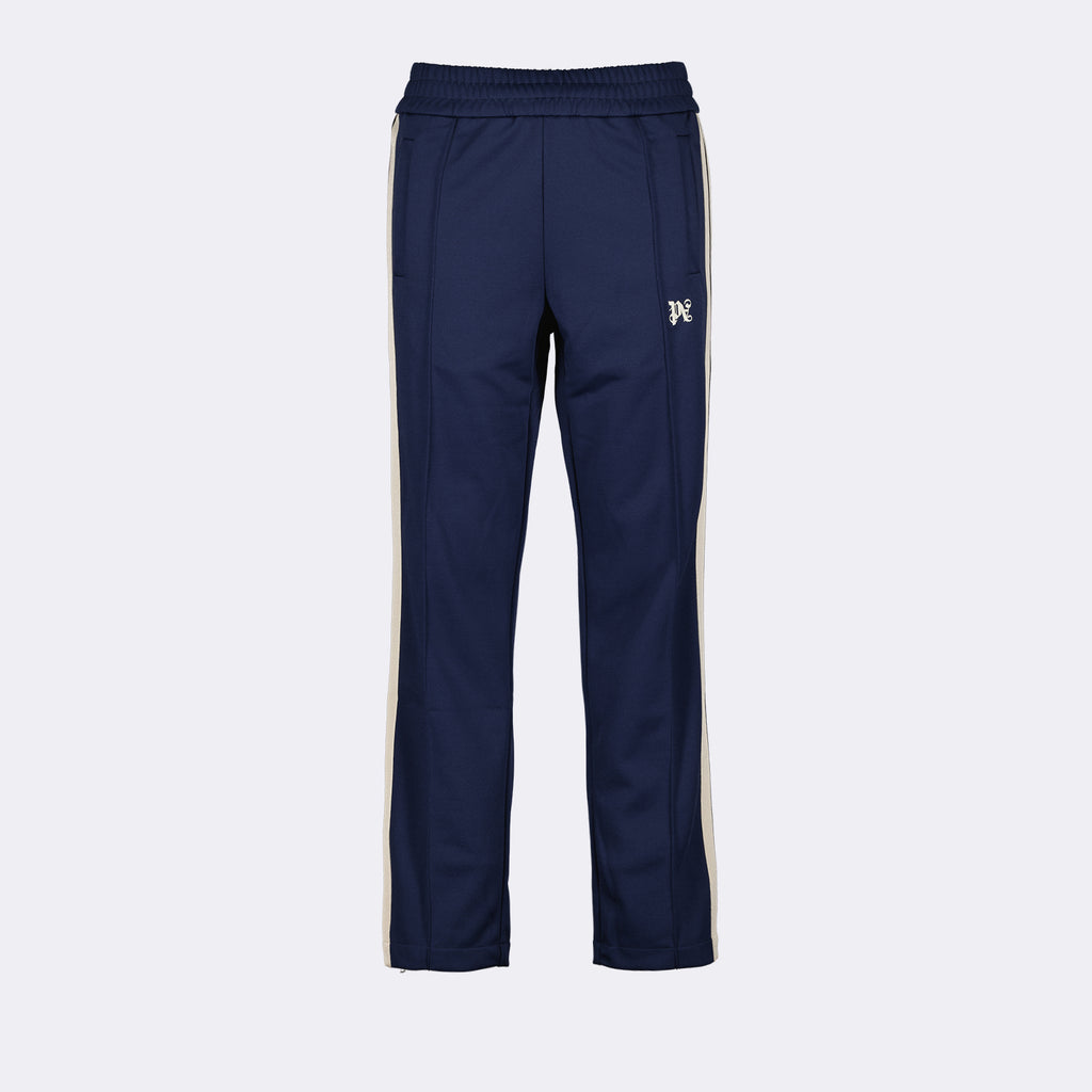 Hosen Pantalon jogging PA monogram Palm Angels Blau Homme