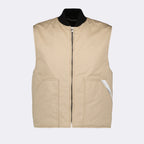 Giacche Veste sans manches Palm Angels Beige Homme