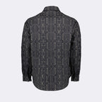 Camicie Camicia imbottita Palm Angels Grigio Homme