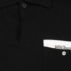폴로 셔츠 Polo Sartorial Palm Angels 검은색 Homme