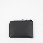 Kleine lederwaren Portemonnaie Sketchy Palm Angels Schwarz Homme