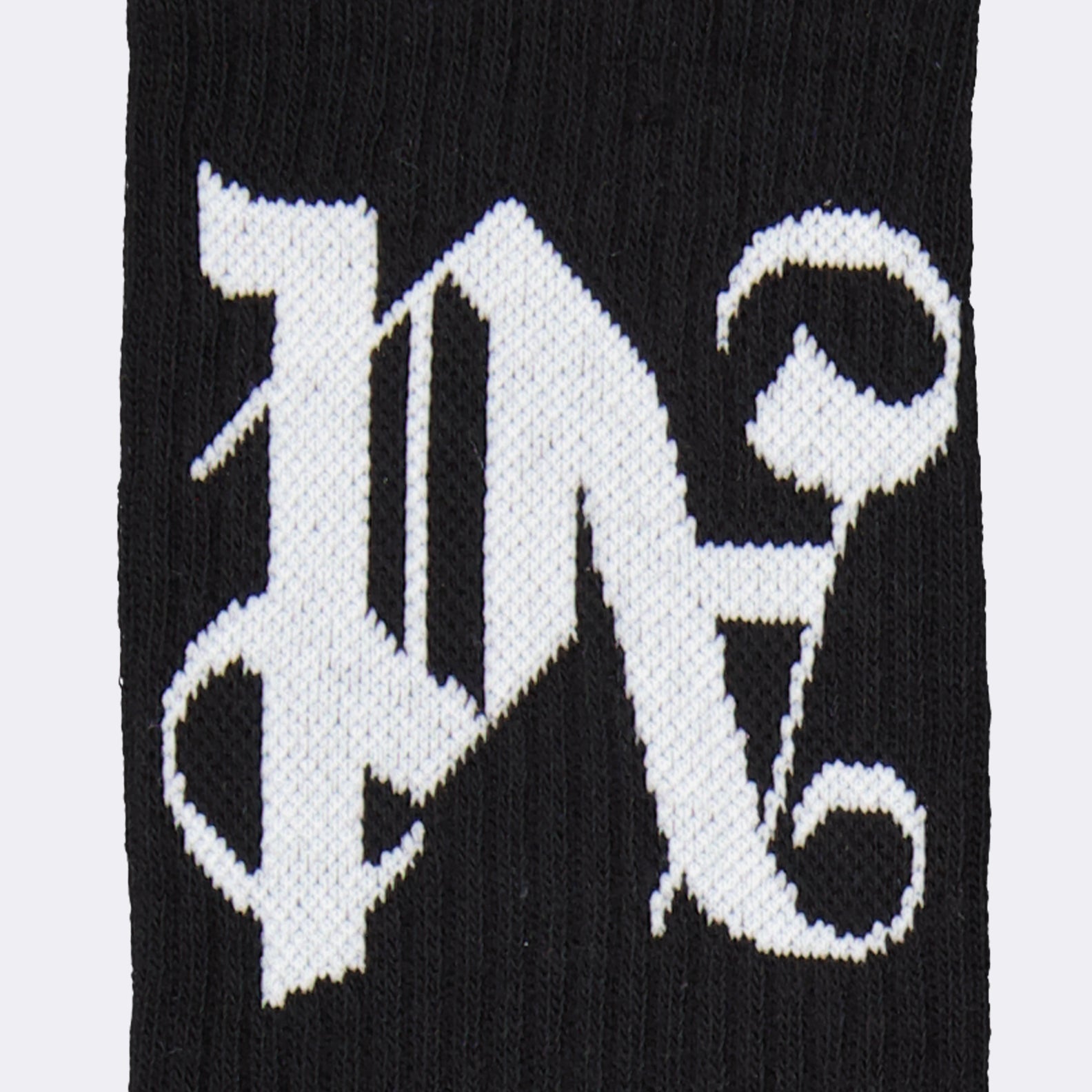 Ropa interior y homewear Chaussettes PA Monogram Palm Angels Negro Homme