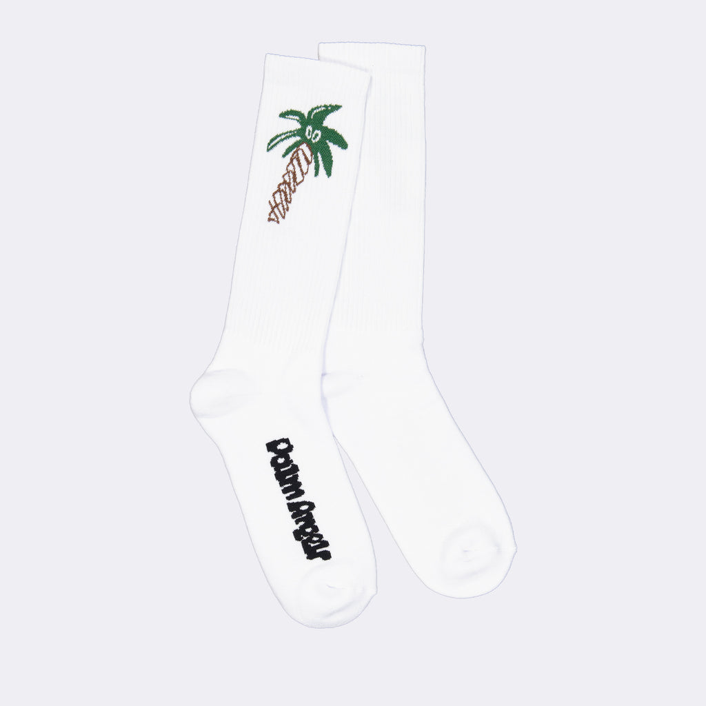 Roupa íntima e homewear Chaussettes Sketchy Palm Angels Branco Homme