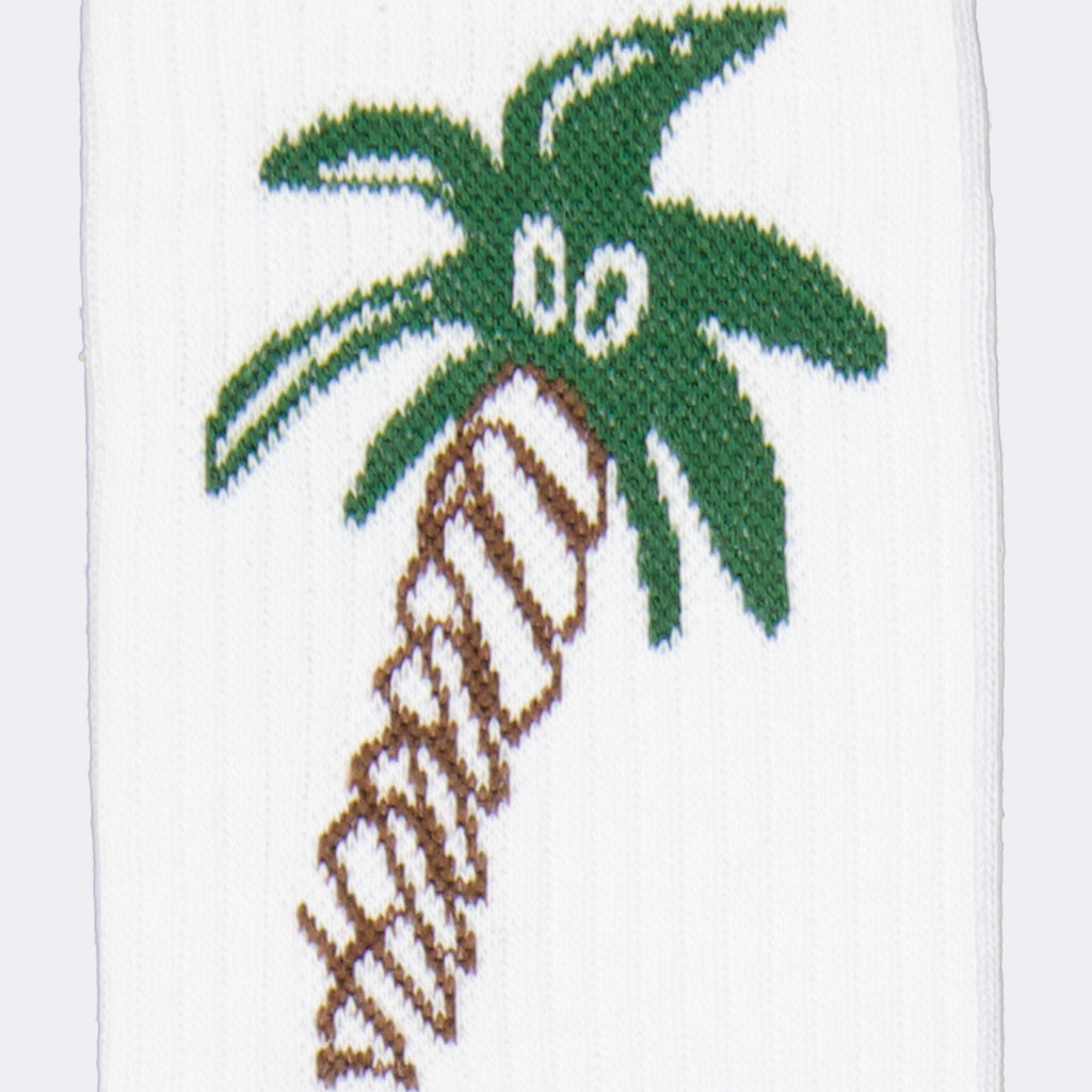 Roupa íntima e homewear Chaussettes Sketchy Palm Angels Branco Homme