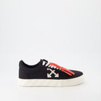 Baskets Baskets basses Vulcanized Off-White Noir Homme