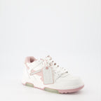 Sneaker Baskets Out Of Office Off-White Rosa Femme