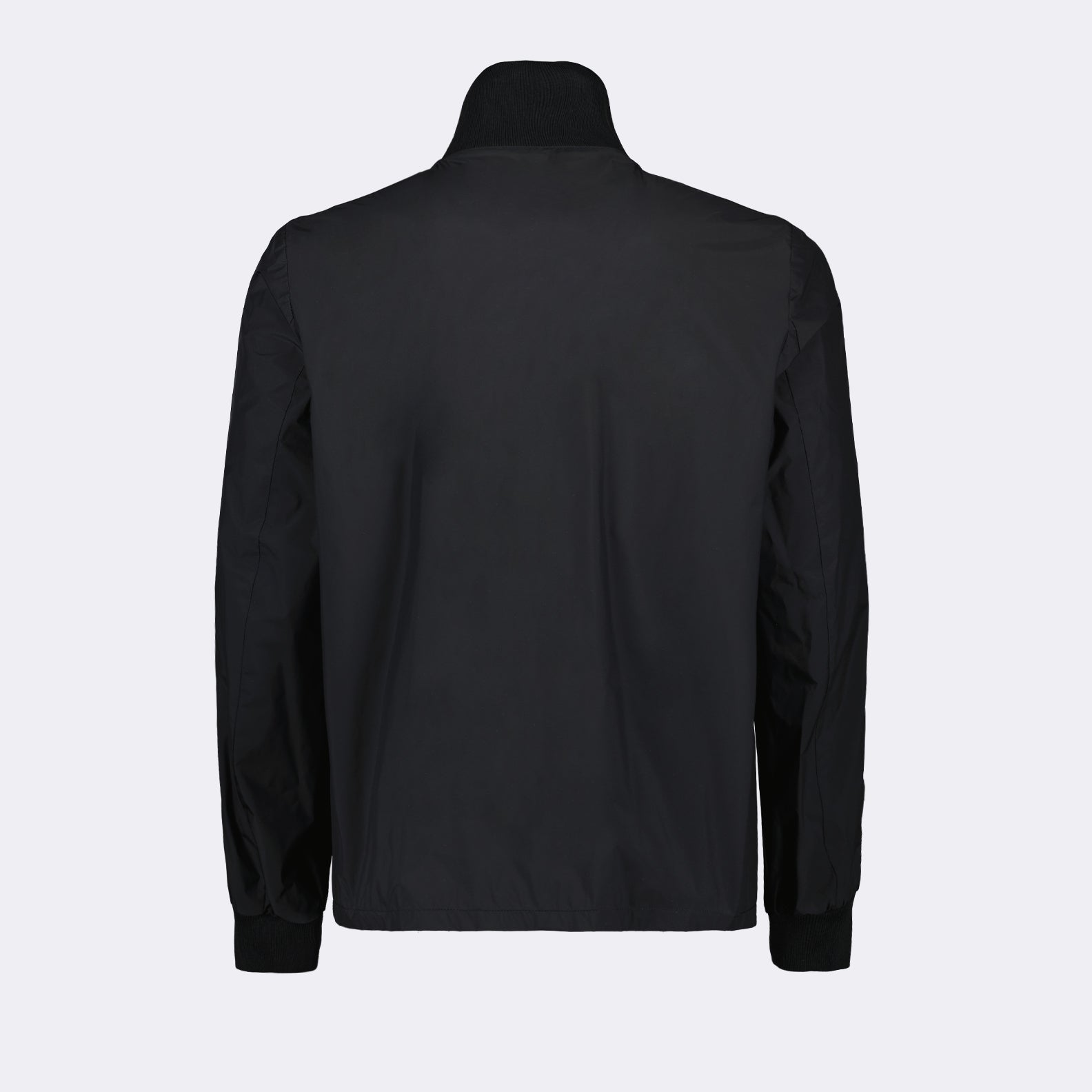 Jaquetas Coupe-vent à logo triangle Prada Preto Homme