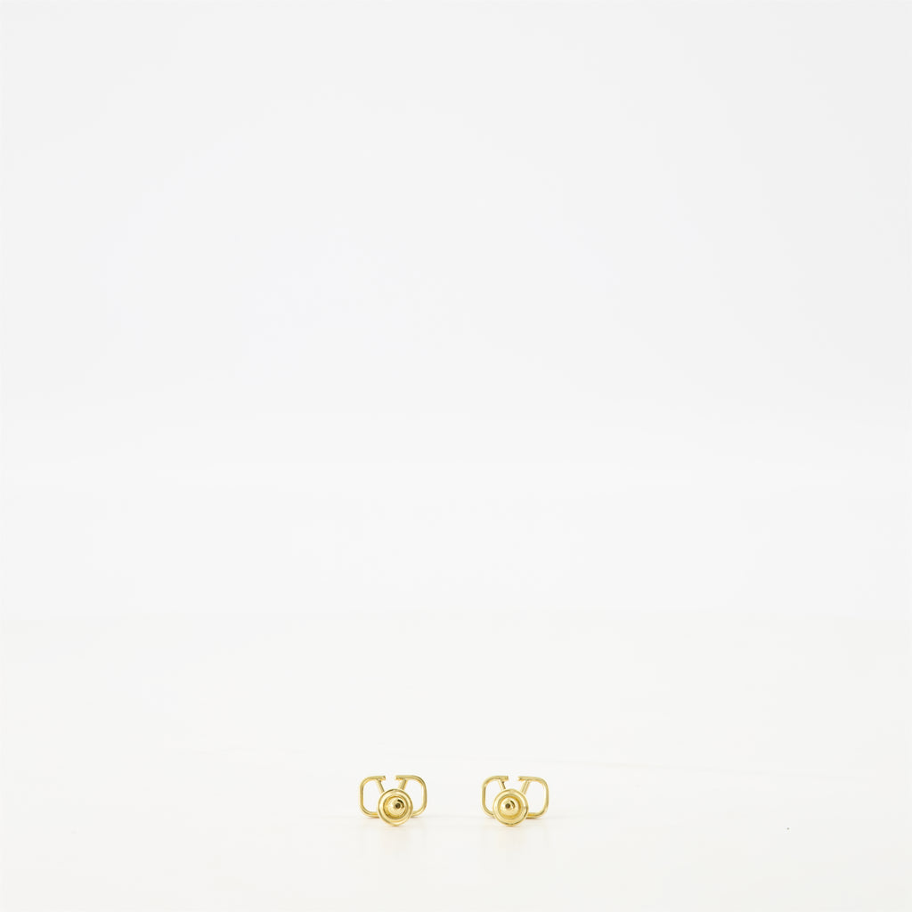 Bijoux Boucles d'oreilles VLogo Valentino Garavani Doré Femme