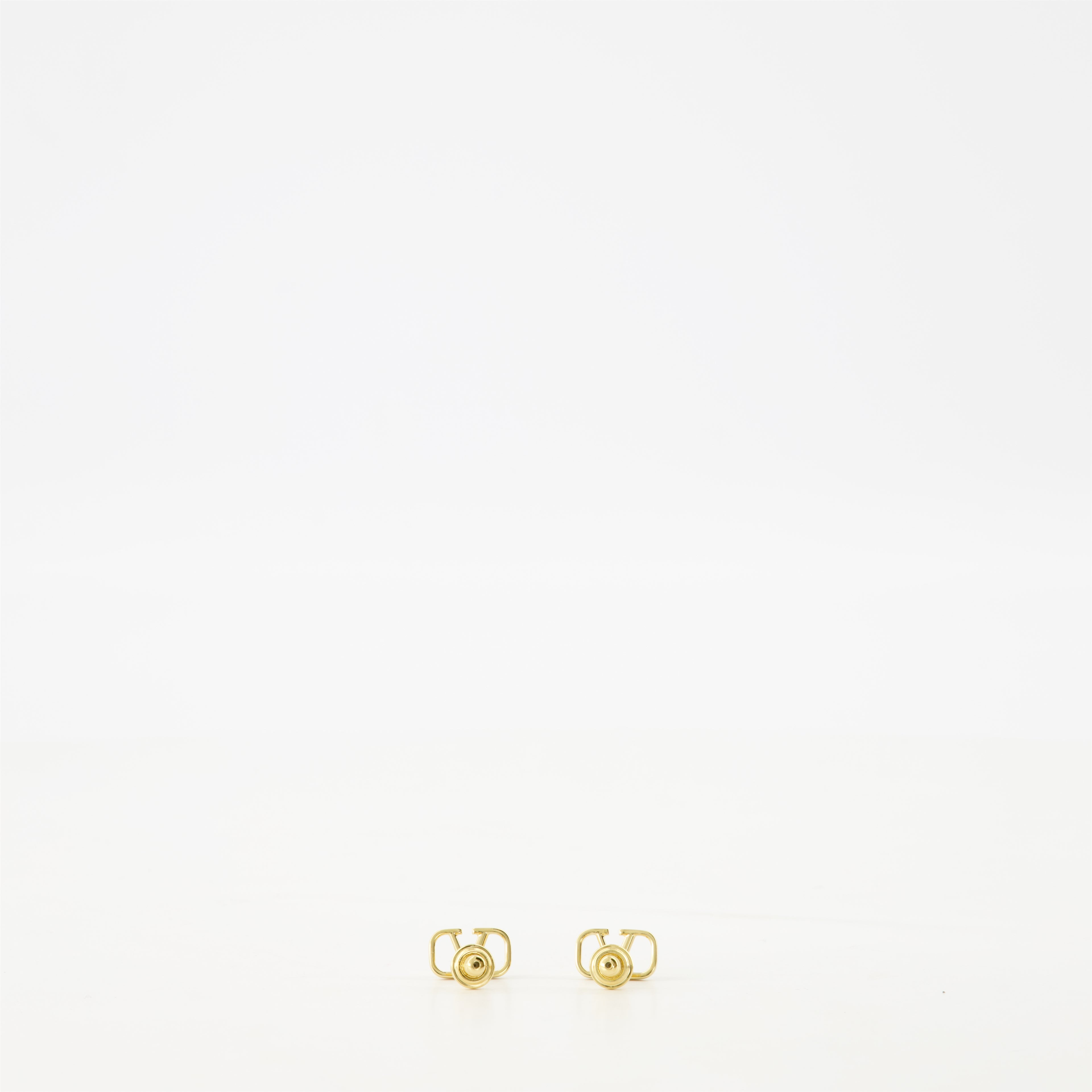 Bijoux Boucles d'oreilles VLogo Valentino Garavani Doré Femme