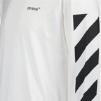 Camisetas OMAB064C99JER001 0110 white black Off-White Blanco Homme