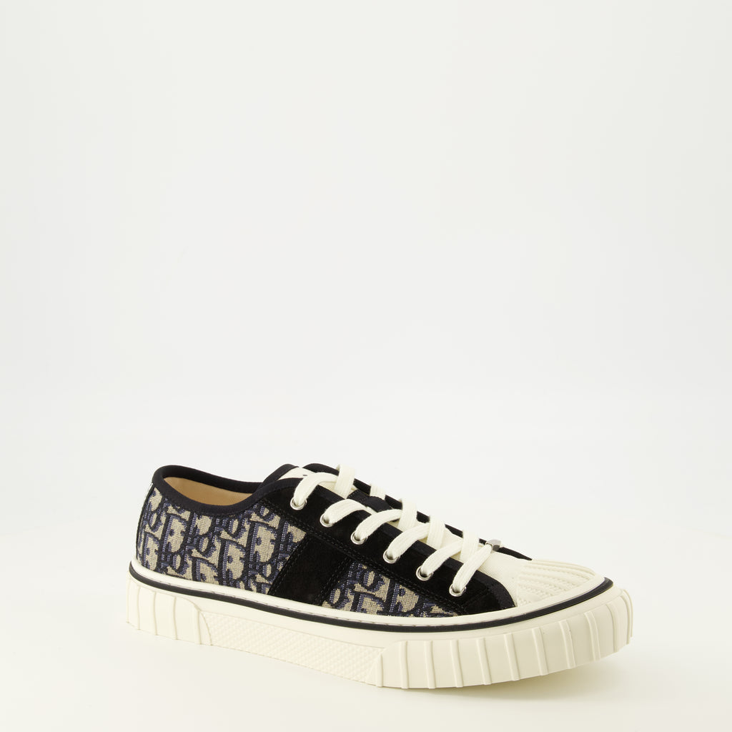 Baskets Sapatilhas Hooper Low Top Azul Marinho Dior Bleu foncé Homme