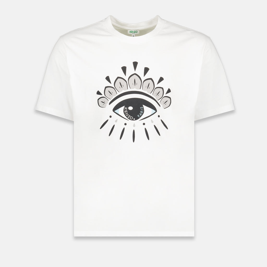 T-shirt T-shirt Eye Kenzo Bianco Homme
