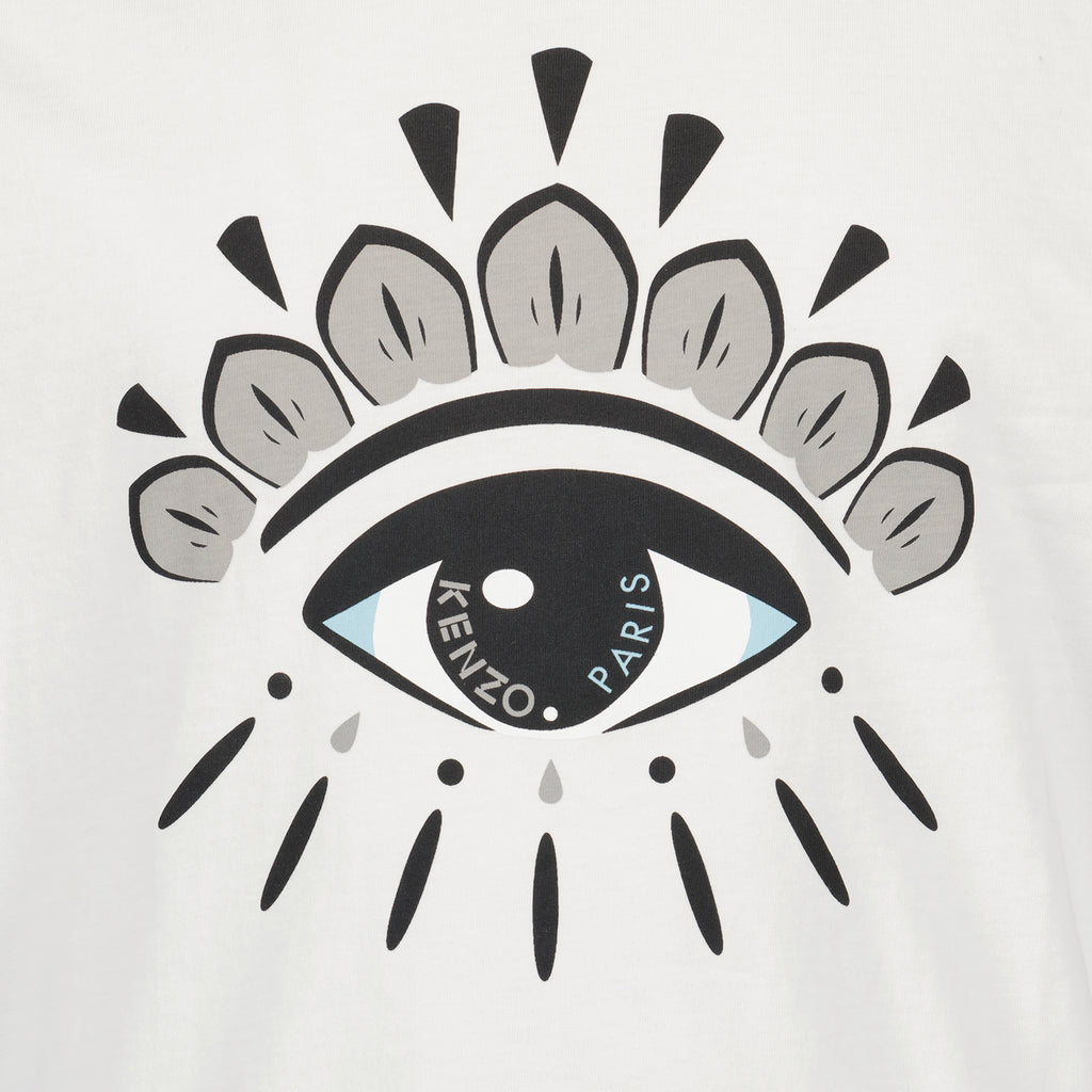 T-shirt T-shirt Eye Kenzo Bianco Homme
