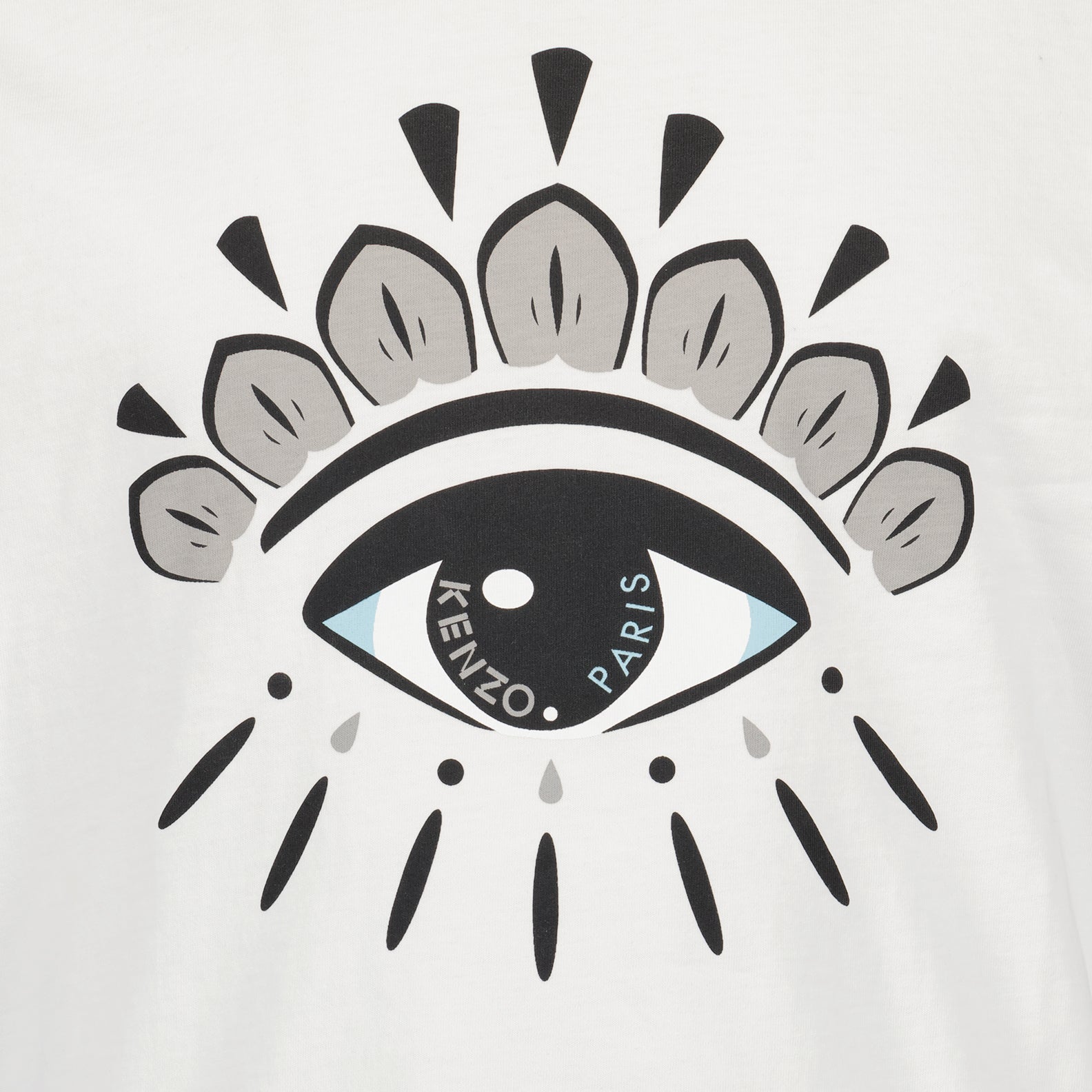 T-shirt T-shirt Eye Kenzo Bianco Homme