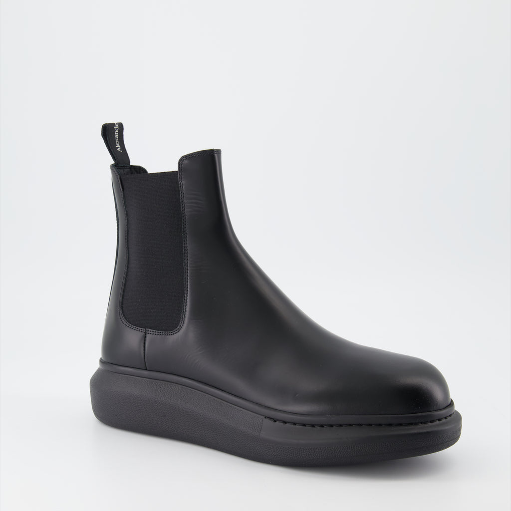 Boots and ankle boots Chelsea boots Alexander McQueen Black Man